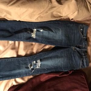 Old navy rockstar mid rise jeans